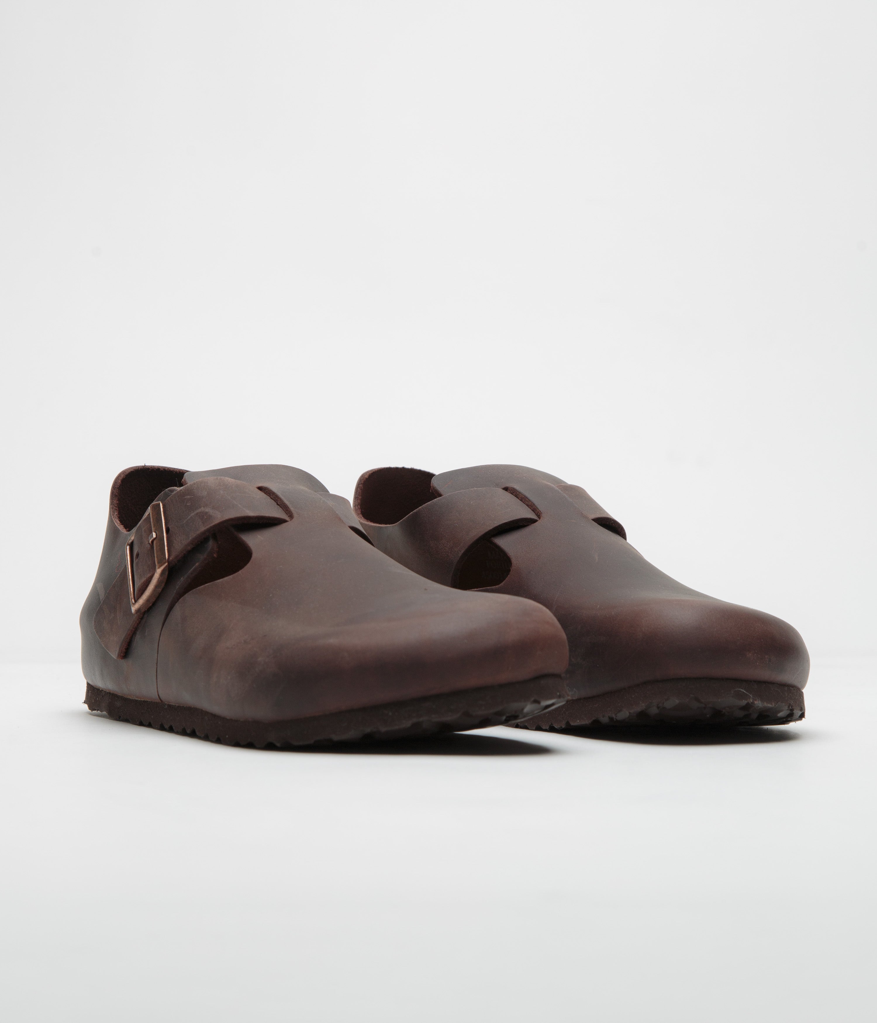 Birkenstock London Narrow Shoes in Habana - Comfortable & Stylish Leather Sandals for Men & Women - Perfect for Walking, Travel & Casual Wear