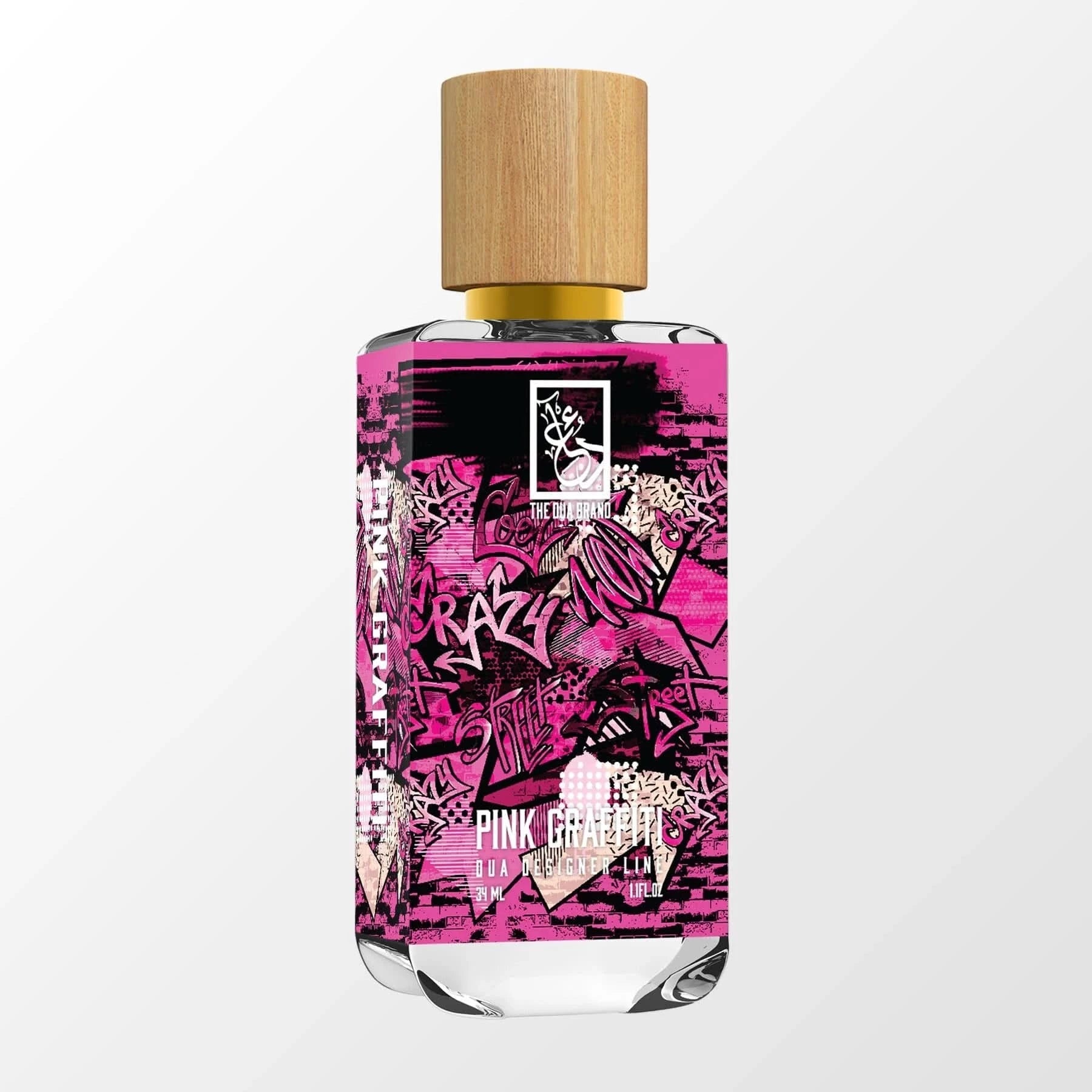 Trendy Pink Graffiti Wall Art - Urban Street Style Home & Office Decor for Modern Spaces