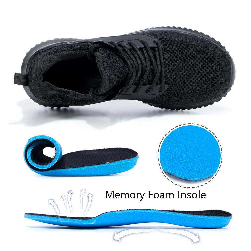 **Men's Slip-On Walking Sneakers with Memory Foam - Lightweight Breathable Running Shoes for Gym, Jogging, Tennis & Outdoor Activities | Perfect for Workouts, Casual Wear & Daily Comfort**