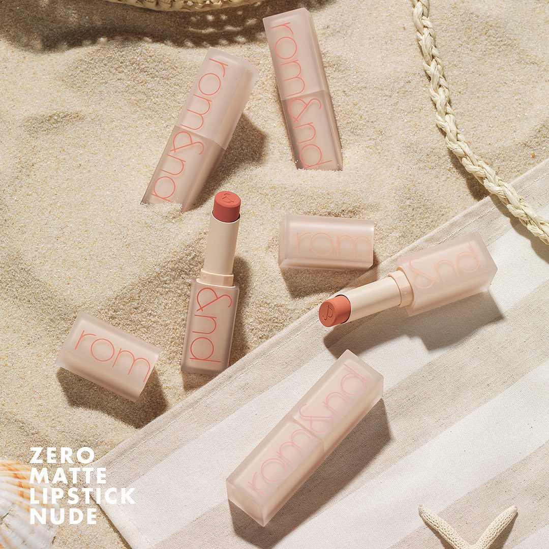 Rom&nd Zero Matte Lipstick (07 Envy Me) 3g - Long Lasting Velvety Matte Lipstick, Vegan & Cruelty Free - Perfect for Everyday Wear, Date Night & Special Occasions