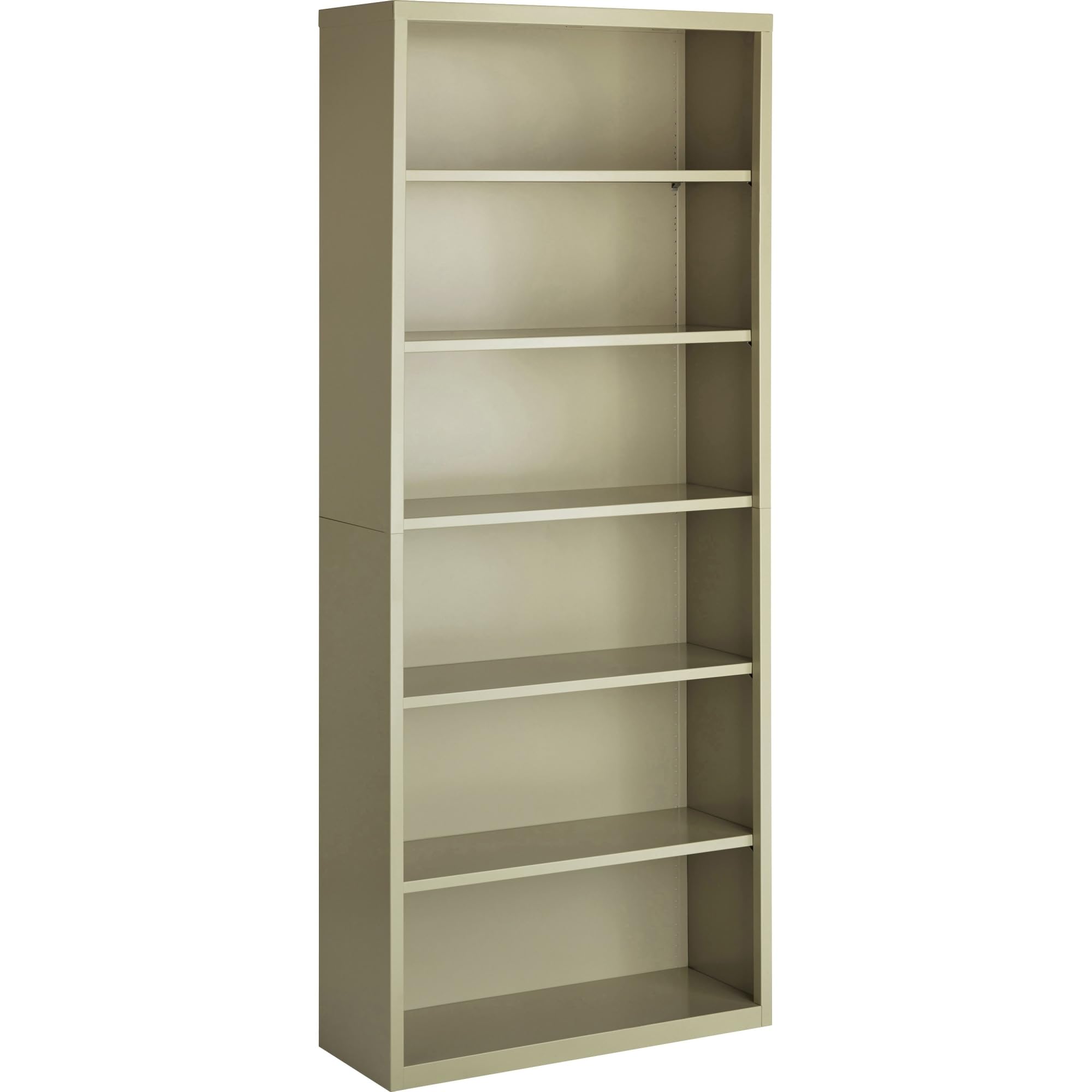 Lorell LLR41293 Fortress Series Steel Bookcase - 34.5