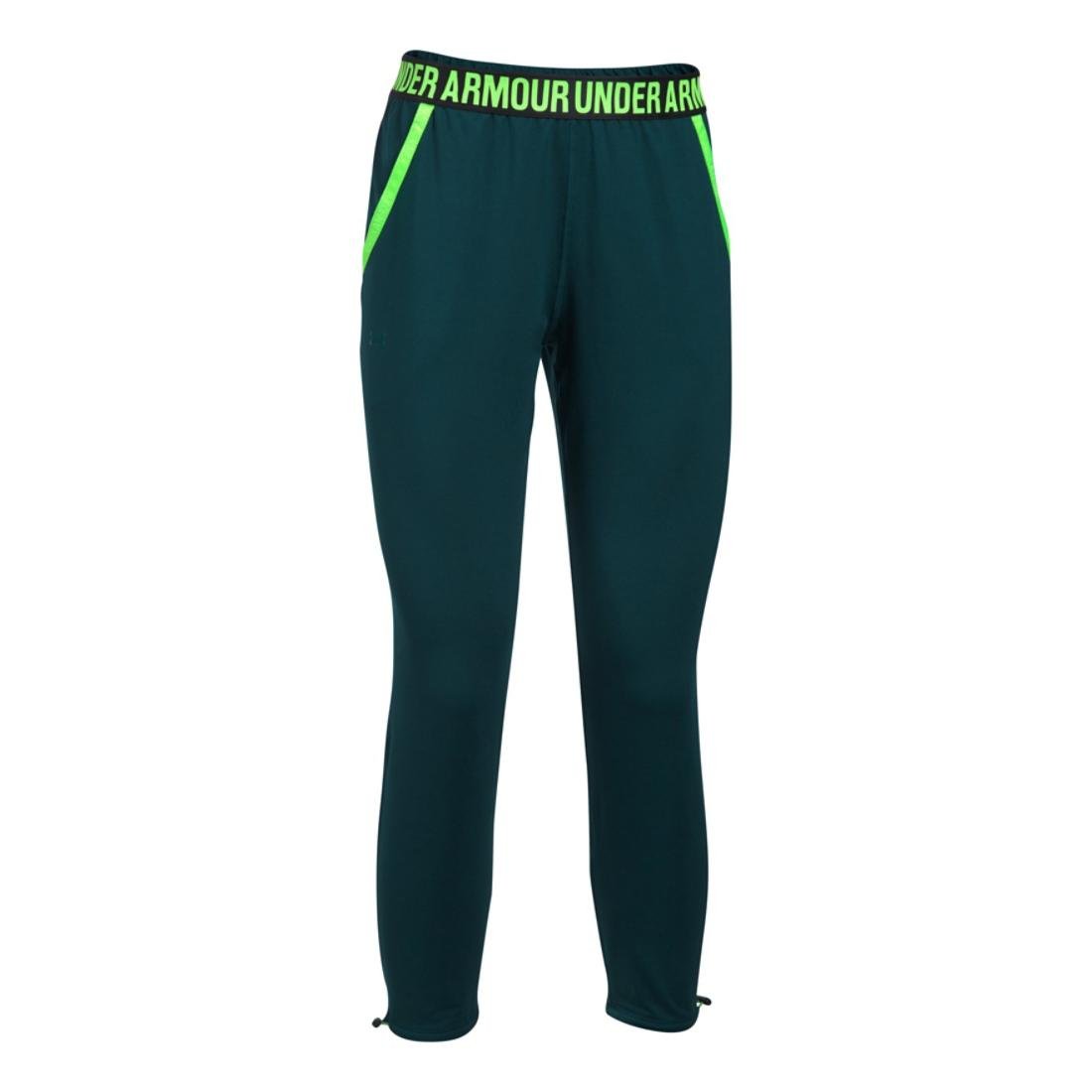 Under Armour Women's Threadborne Seamless Heathered Crop Pants - High Waisted Workout Leggings for Yoga, Running & Gym Training