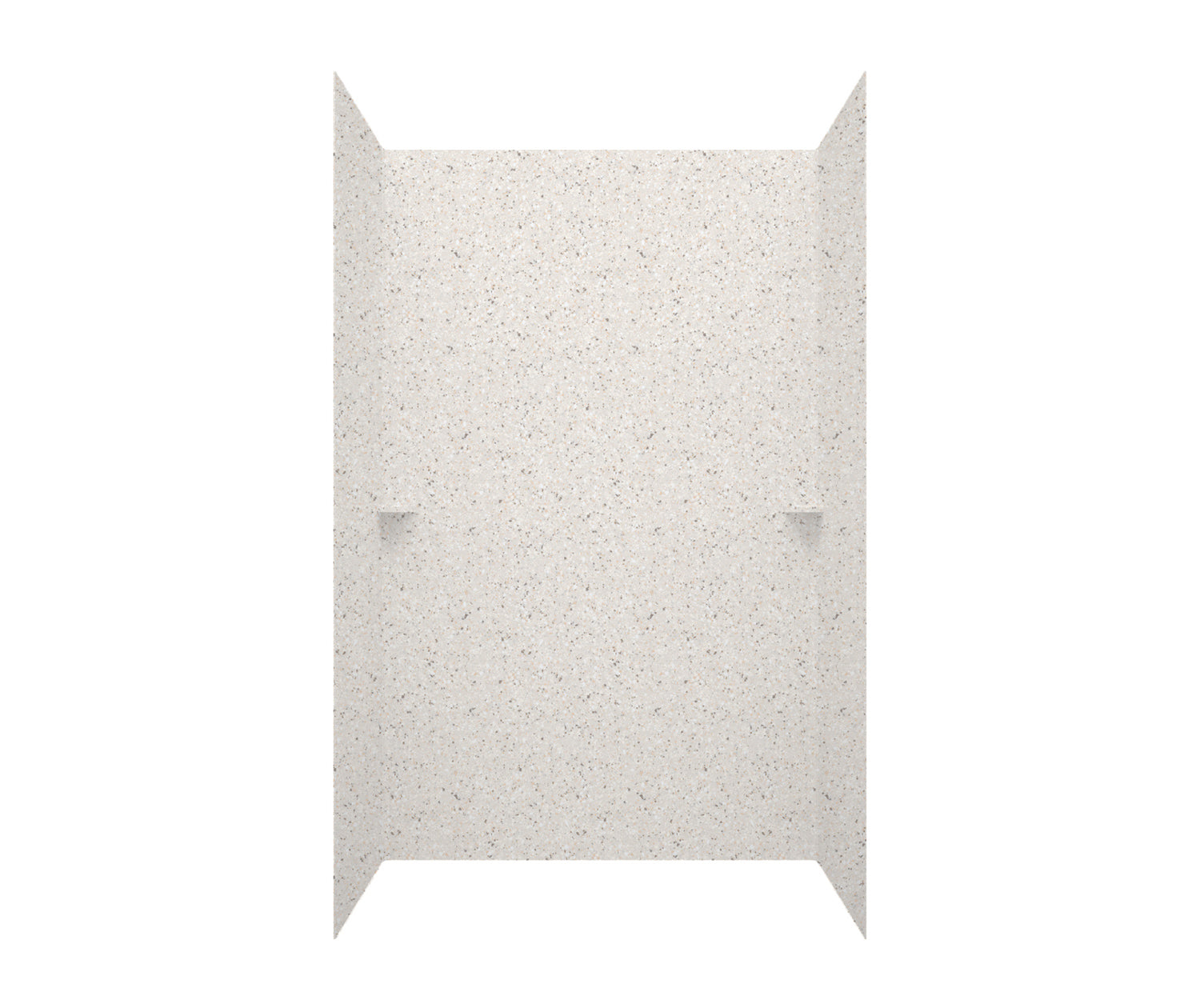 36x48x96 Swanstone Solid Surface Shower Wall Kit - Waterproof & Mold-Resistant Bathroom Remodeling Solution for Modern Homes & Commercial Spaces