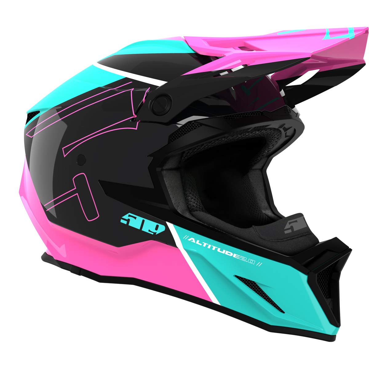 509 Altitude 2.0 Snowmobile Helmet - Lightweight & Durable for Winter Sports - Perfect for Snowmobiling, Skiing & Cold Weather Adventures