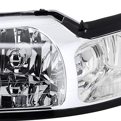 Replacement Clear Headlights for 99-04 Models - Left & Right Pair - Perfect for Night Driving & Car Restoration Projects