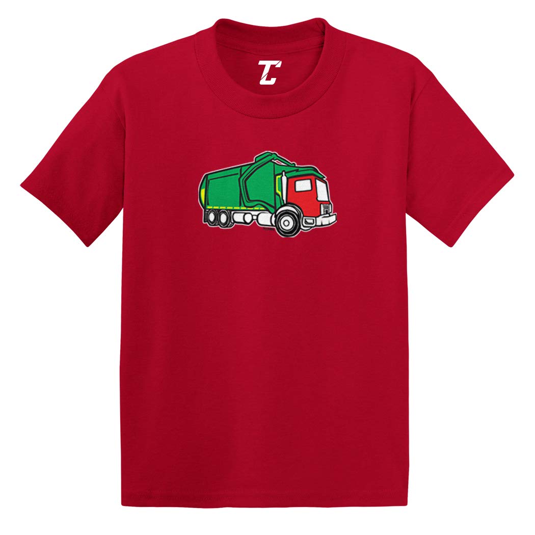 Garbage Truck Graphic Cotton Jersey T-Shirt for Toddlers & Kids - Fun Playtime & Messy Activities Outfit