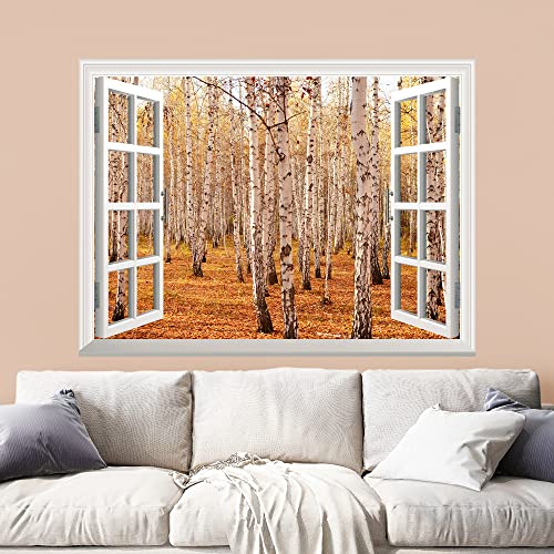 Autumn Birch Forest