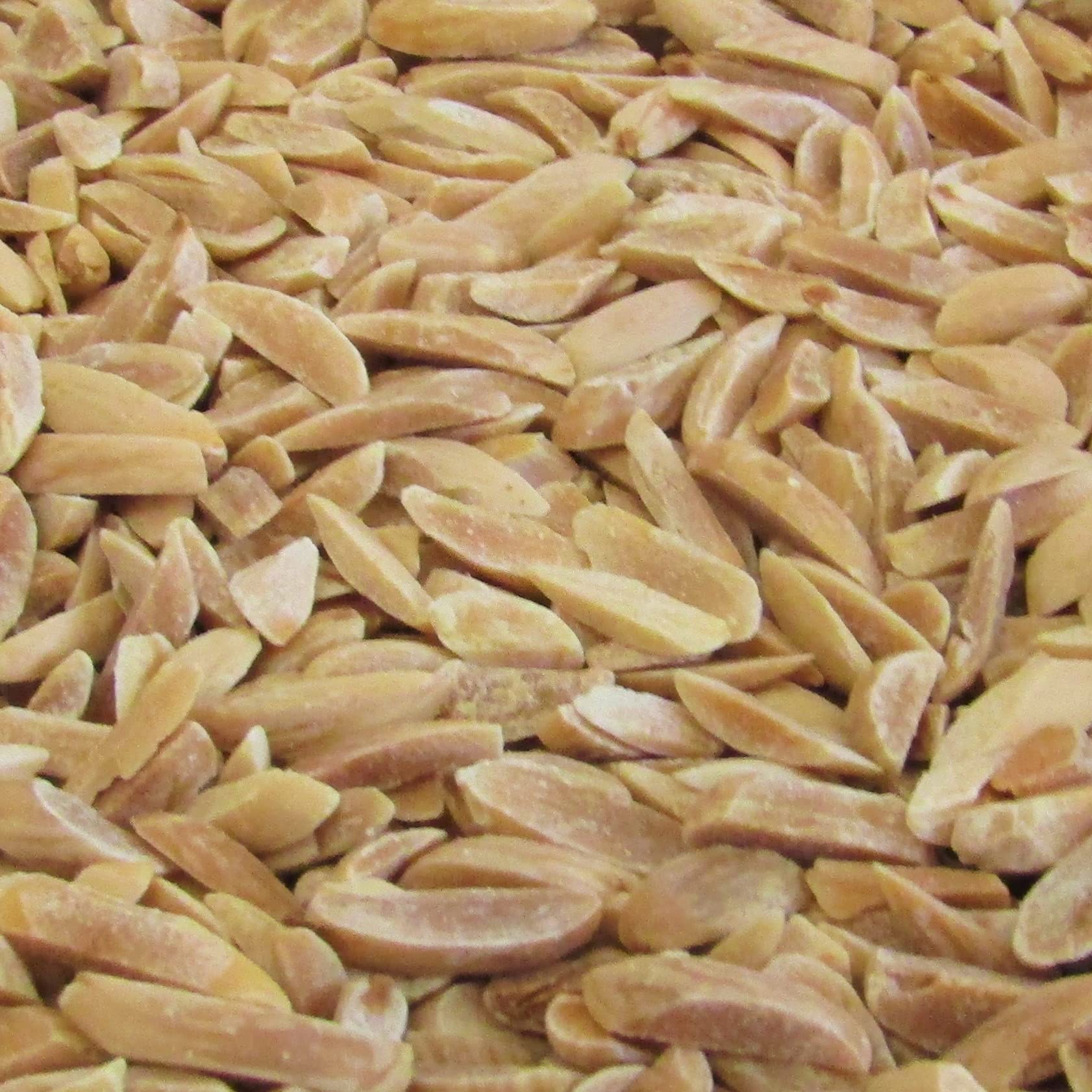 Premium Dry Roasted Slivered Almonds by It's Delish - 10 lbs Bulk Bag | Kosher Certified, Healthy Snack for Salads, Yogurt & Desserts | Perfect for Baking, Smoothie Bowls & Meal Prep