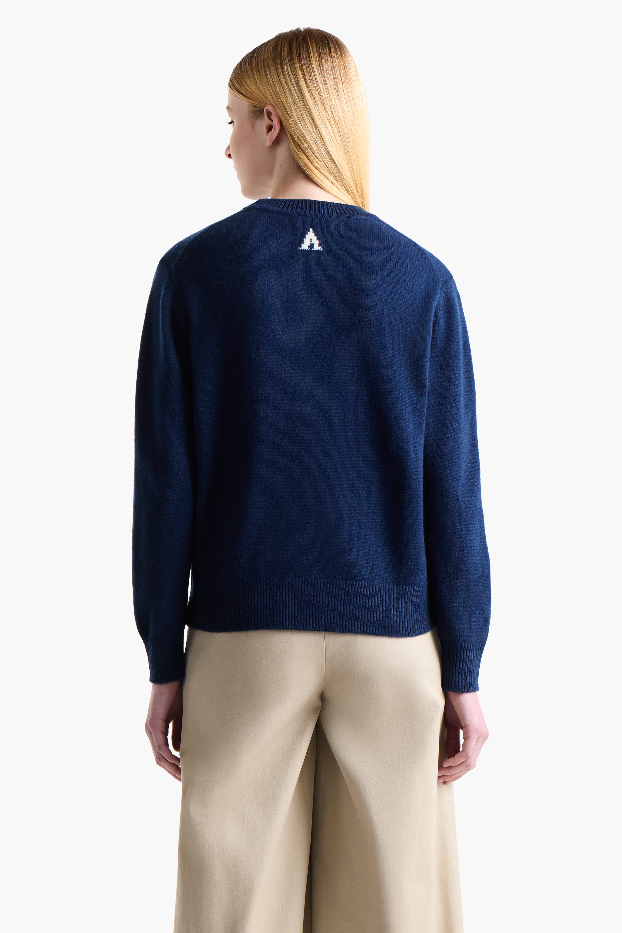 Zodiac Sign Taurus Sweater for Women - Navy Blue Knit Pullover - Perfect for Casual Wear, Astrology Gifts & Winter Fashion