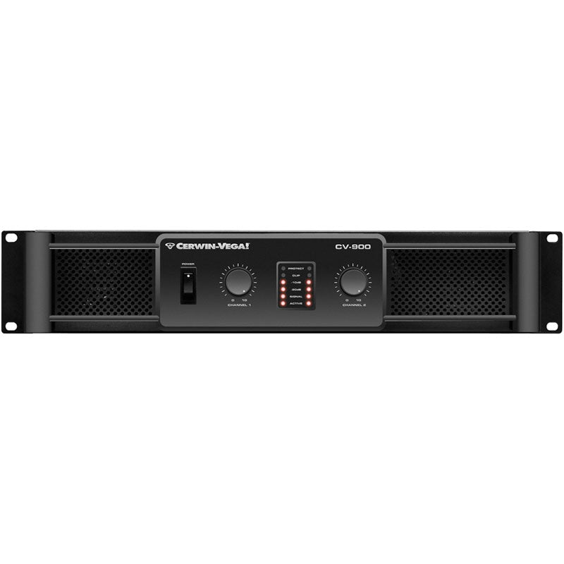 Cerwin Vega CV 900 High Performance Professional Power Amplifier - 2000W RMS Power, 4 Ohm Stable, Studio & Live Sound System Amplifier for DJ, Concert, and Home Theater Audio Setup