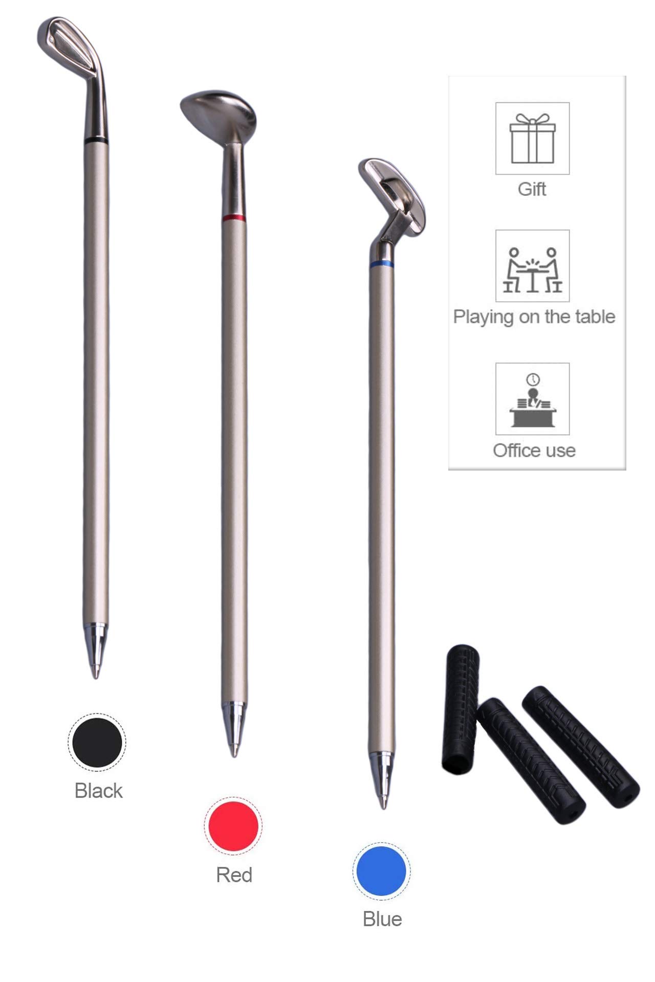 Funny Golf Pen Desktop Game - Unique Gift for Golf Lovers, Coworkers & Boss - Perfect Stocking Stuffer for Office, Home & Golf Club Entertainment