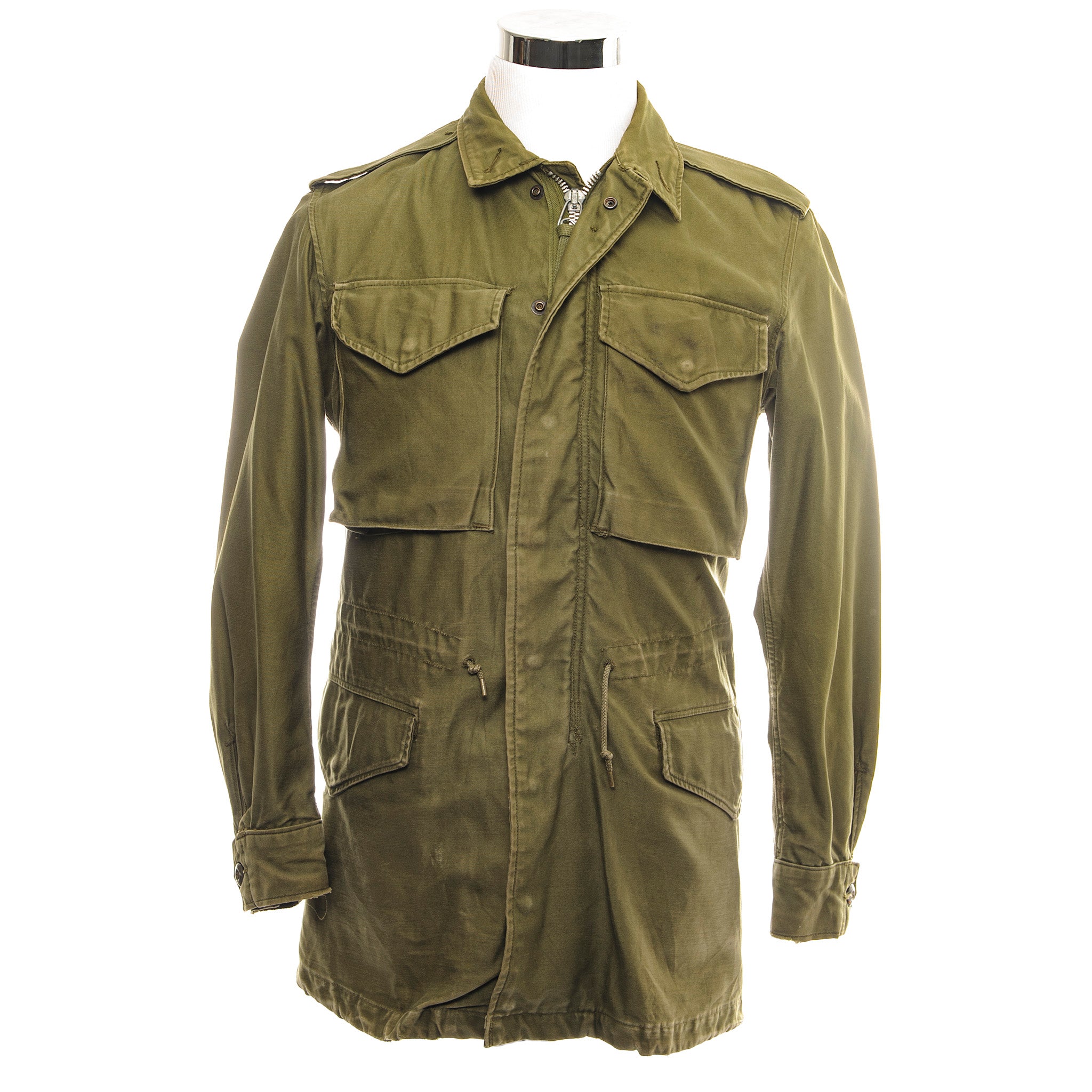 Vintage US Army M-1951 M51 Field Jacket - Vietnam War Era (1964) - Size XS Regular - Military Surplus Outerwear for Reenactment & Outdoor Adventures