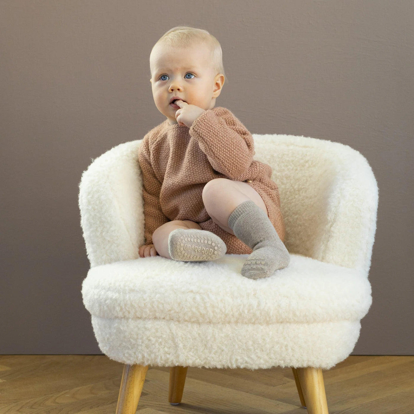 Non-Slip Baby Grip Socks for Crawling & Walking - Soft Anti-Skid Infant Socks for Indoor Play, Daycare & First Steps