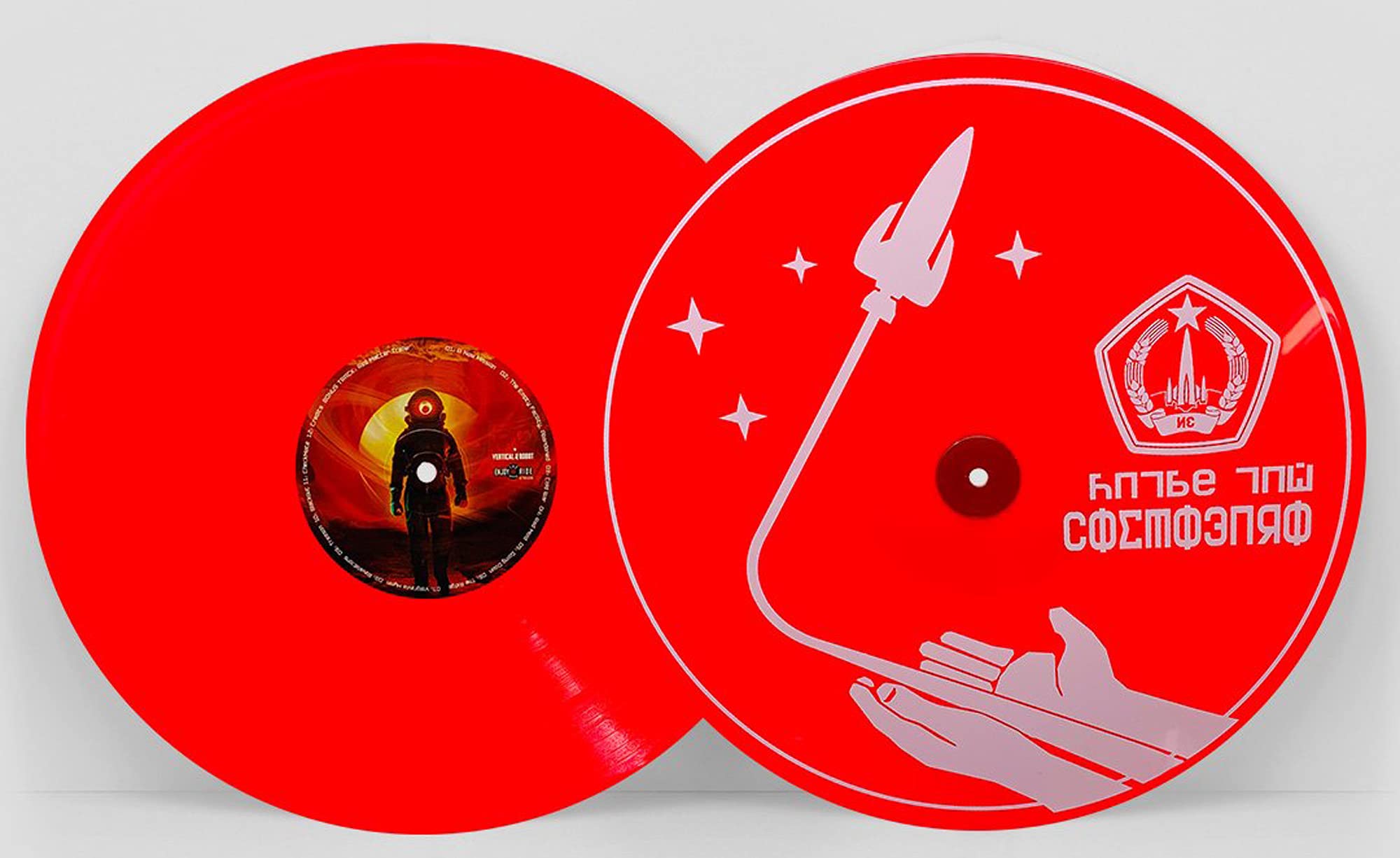 Red Matter Original Soundtrack LP Record - Limited Edition Neon Red Vinyl (100 Made) - Perfect for Vinyl Collectors & Sci-Fi Gaming Enthusiasts