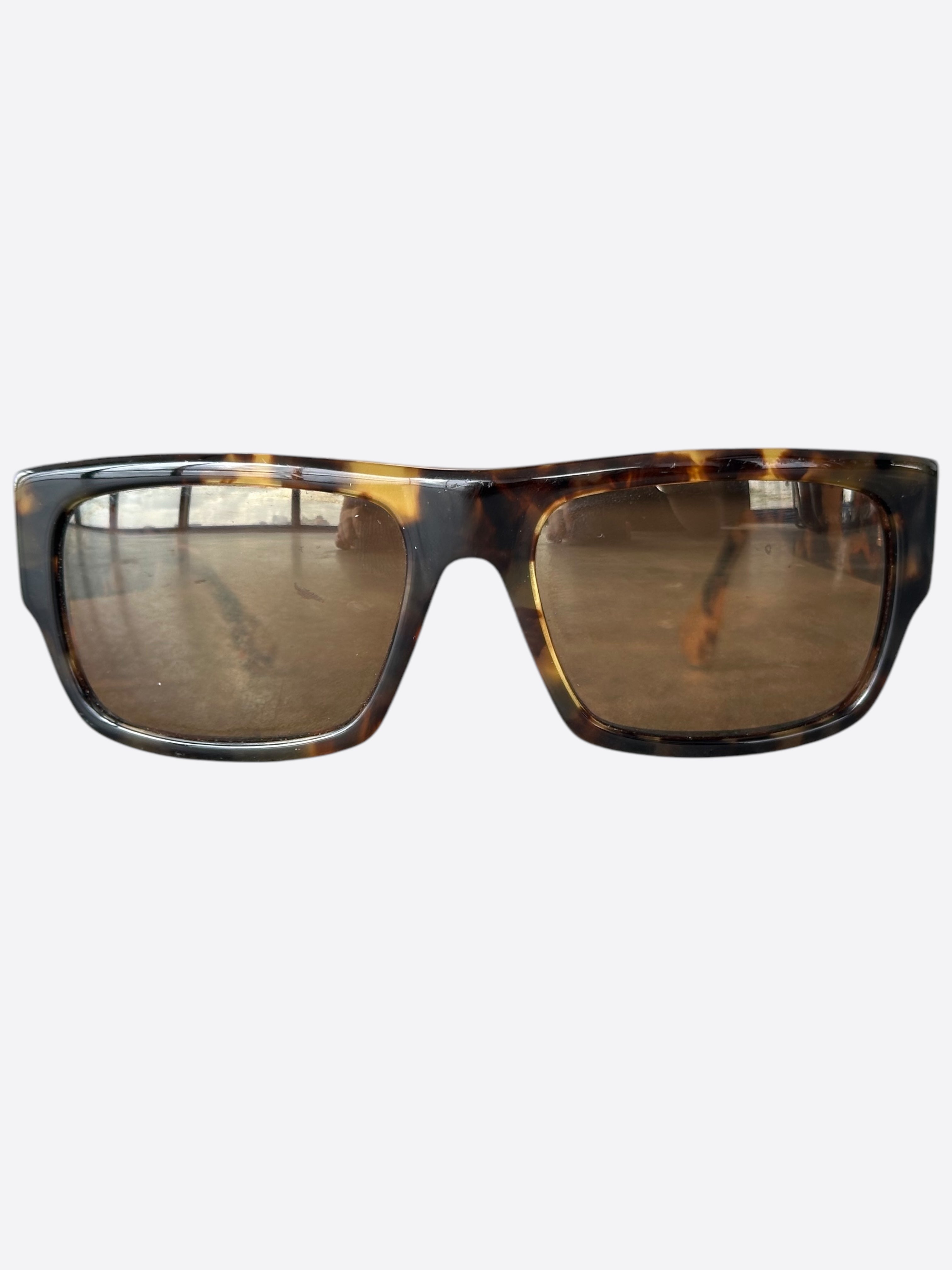 Chrome Hearts Brown Havana G Money Sunglasses for Men & Women - Luxury Designer Sunglasses for Fashion & Outdoor Activities