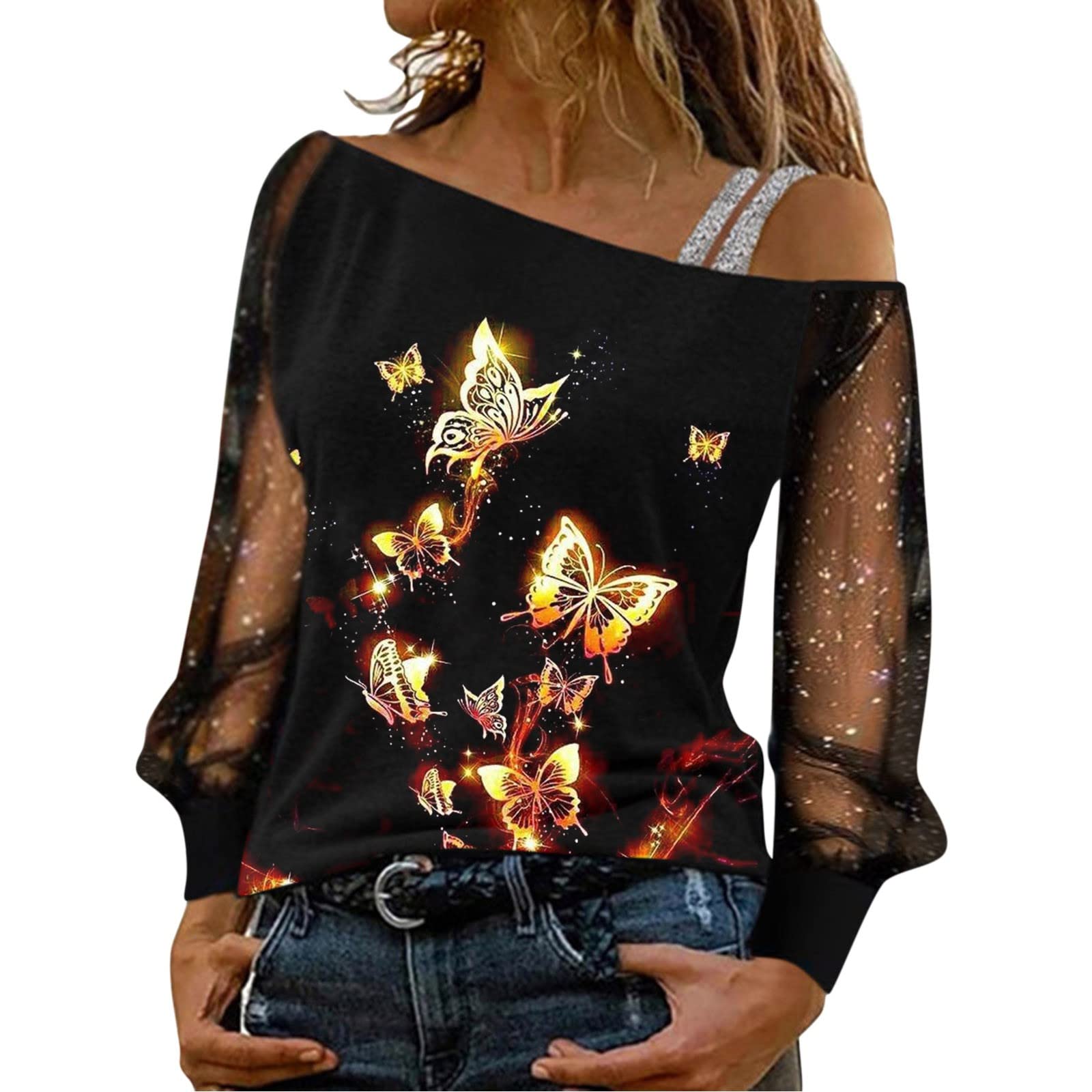 2022 Women's Fashion Workout Tops - Summer Off Shoulder Tunic Tank Tops & Blouses for Gym, Yoga, Beach and Casual Wear
