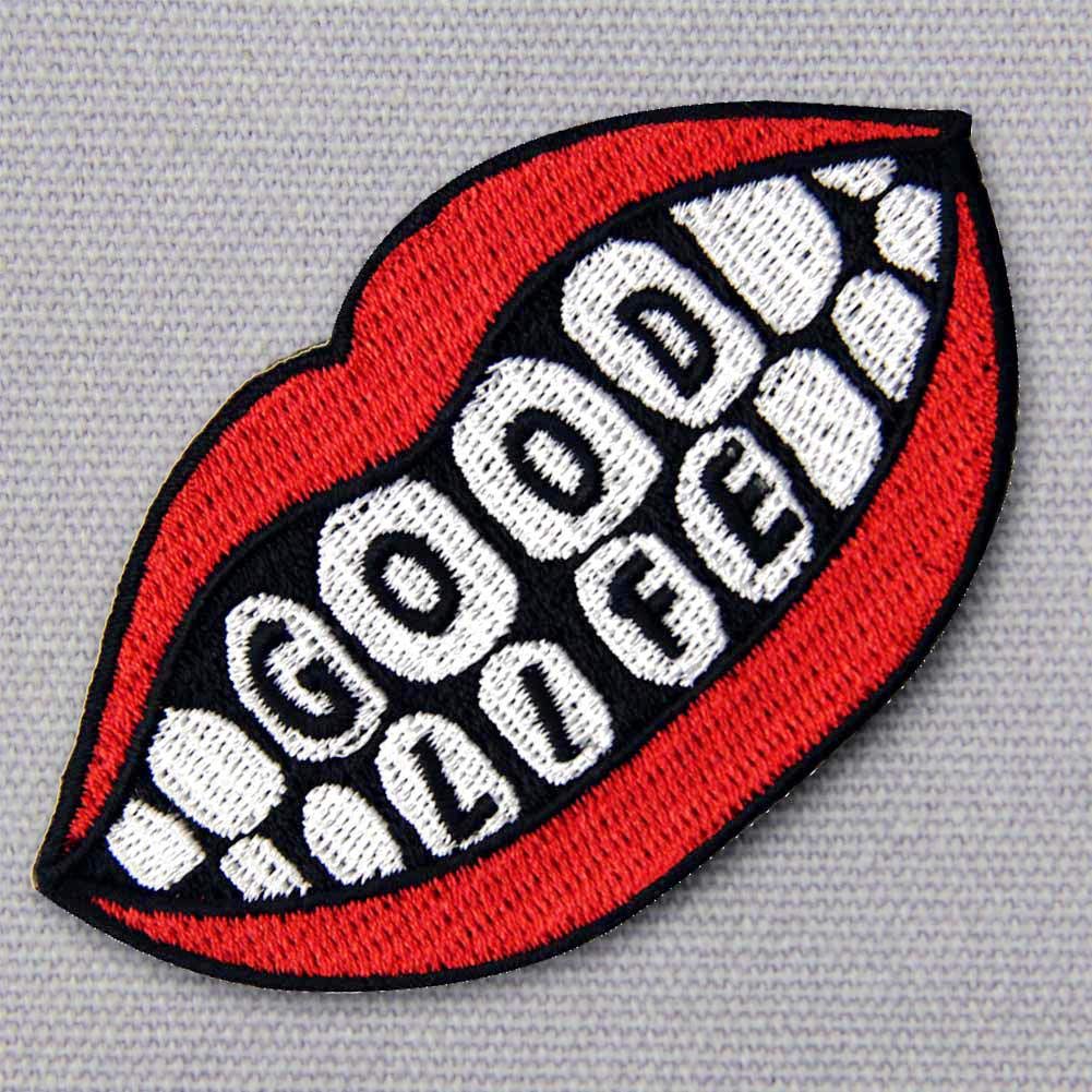 Good Life Patch - Embroidered Iron On & Sew On Emblem for Jackets, Hats & Bags | DIY Clothing Customization & Fashion Accessories