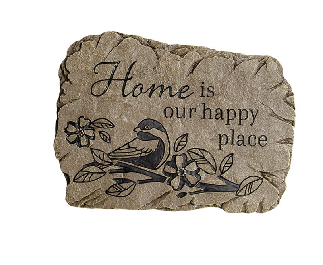 Premium 10.5-inch Carson Home Garden Stone - Natural Landscape Decoration for Outdoor Patio, Yard & Garden Decor