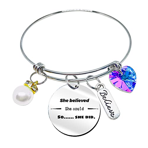 Best Friendship Bracelet for Sister, Women & Girls - Inspirational Birthday Jewelry Gift with Encouraging Message - Perfect for Birthdays, Anniversaries & Special Occasions