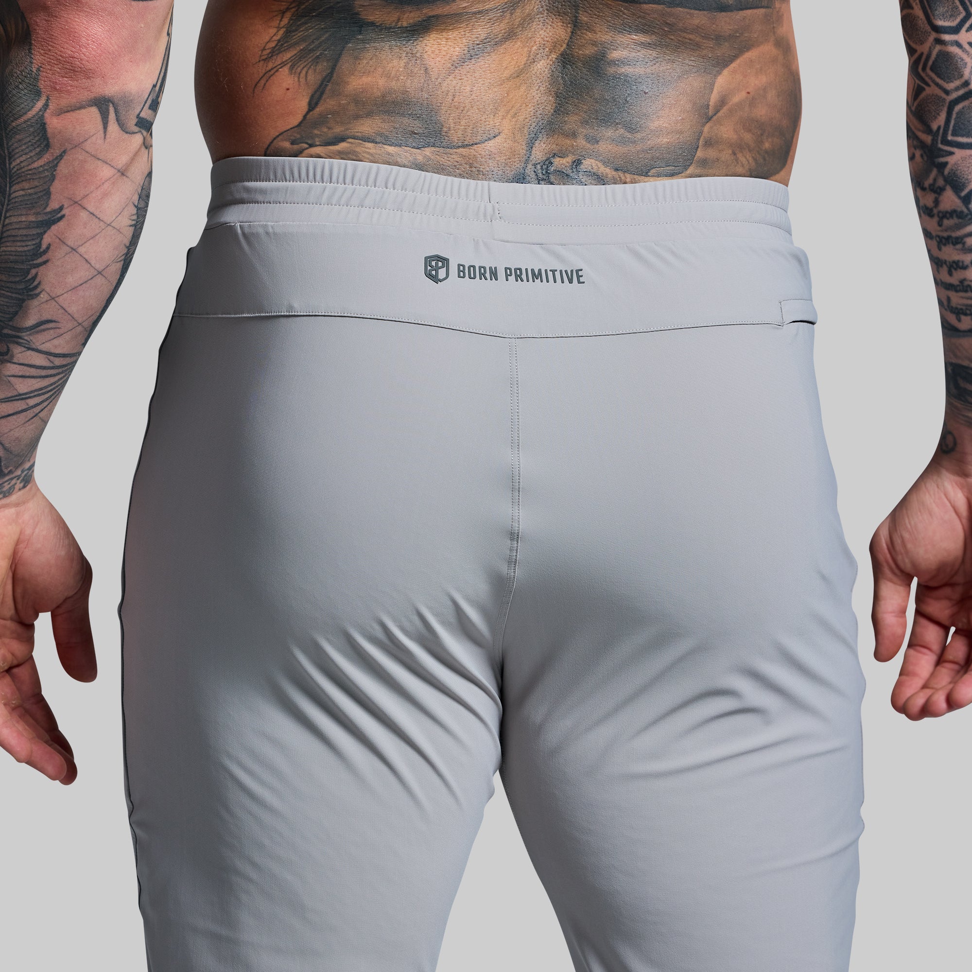 Men's Performance Jogger Pants - Lightweight Athletic Running Pants with Stretch, Breathable Fabric (Paloma Grey) - Perfect for Gym, Workouts & Casual Wear