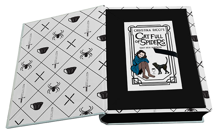 Christina Ricci's Cat Full of Spiders Tarot Deck with Guidebook - Unique Gothic Tarot Cards for Divination, Fortune Telling & Spiritual Guidance