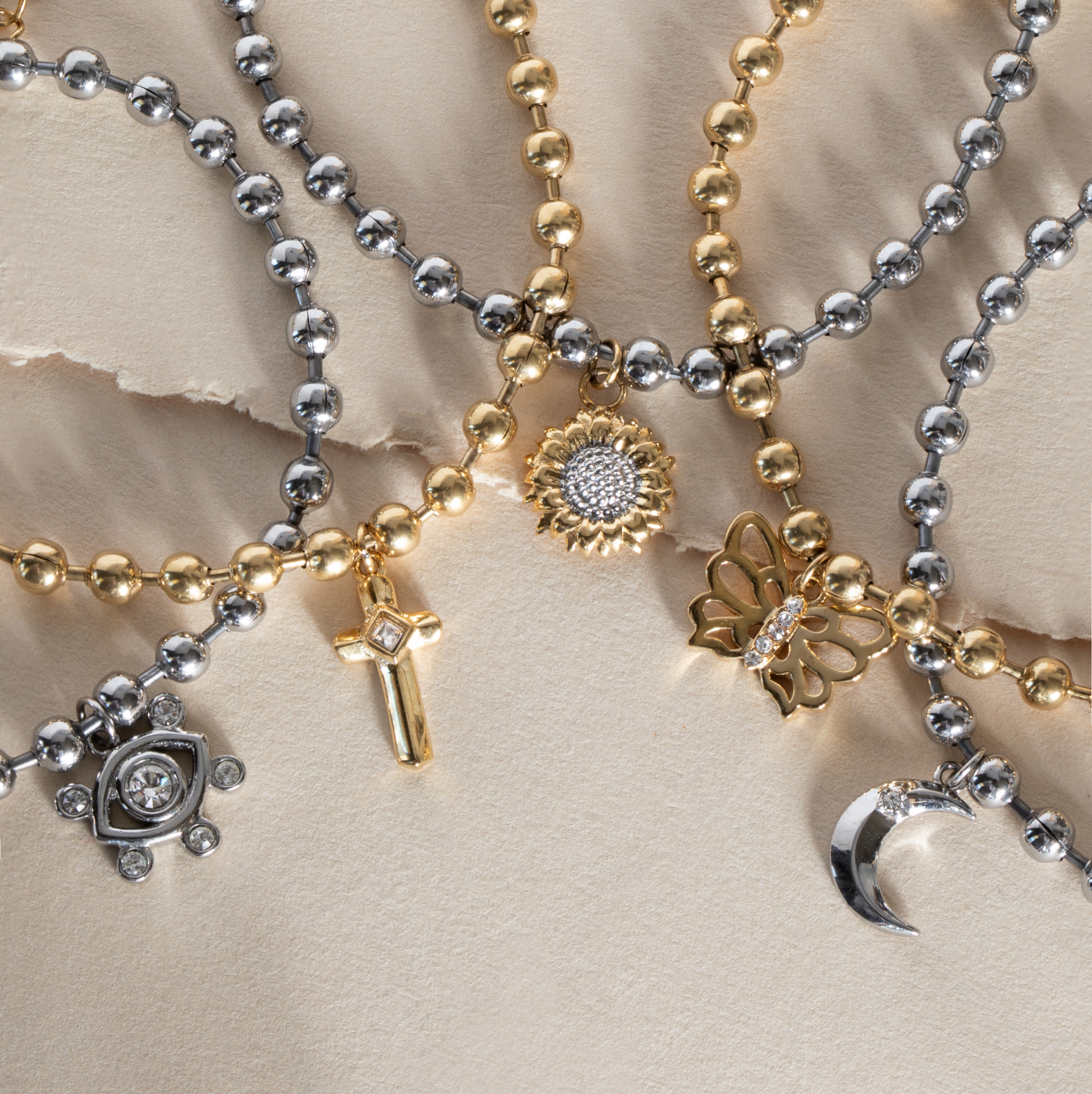 Trendy Cross Ball Chain Bracelet for Women - Stylish Religious Jewelry Gift for Everyday Wear & Special Occasions