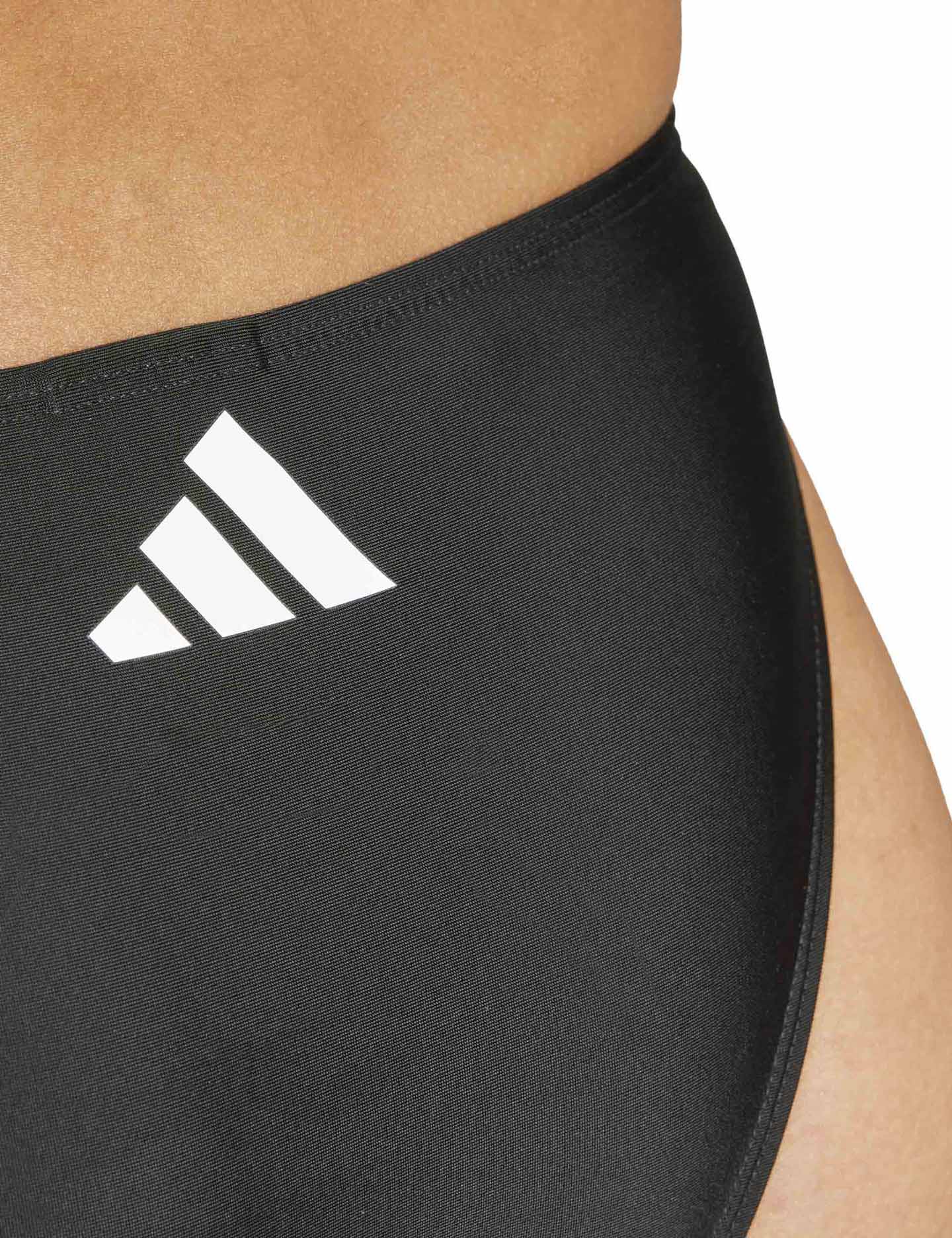 3 Stripes V Back Bikini Swimsuit - Black & White Two-Tone Design for Women | Perfect for Beach, Pool, and Summer Vacations