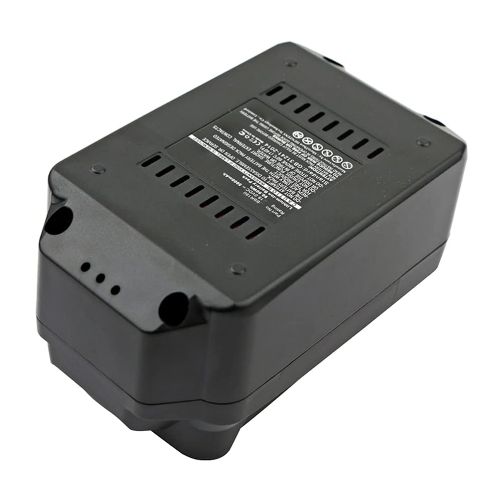 Synergy Digital 18V 5000mAh Li-ion Replacement Battery for Meister Craft BBR180 Power Tools - Ultra High Capacity Battery for Drills, Saws & DIY Projects