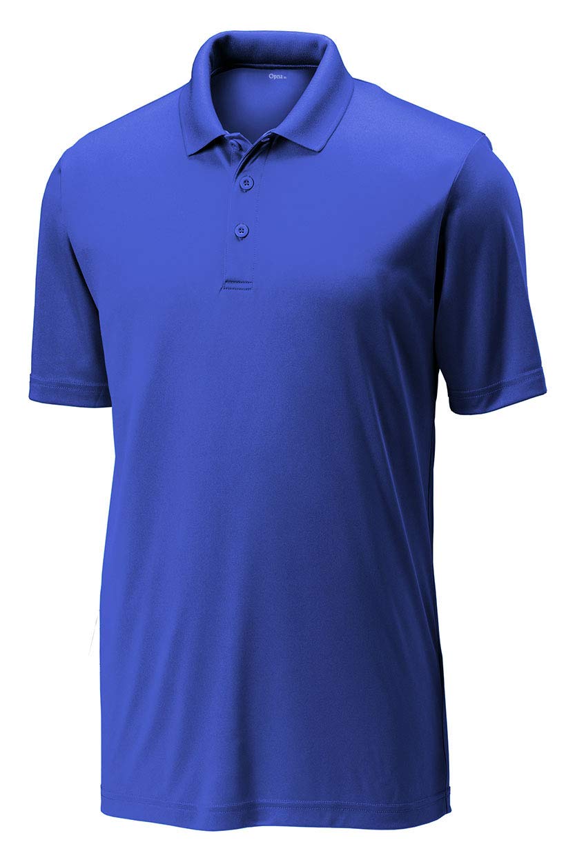 Men's Golf Polo Shirts - Regular & Big & Tall Sizes, Moisture-Wicking Dry Fit, Short Sleeve Performance Shirt for Golfing & Casual Wear
