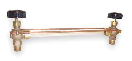 700 PSI Water Pressure Gauge, 3/4 Inch MNPT Pipe Size - Perfect for Plumbing, Hydraulic Systems & Industrial Applications