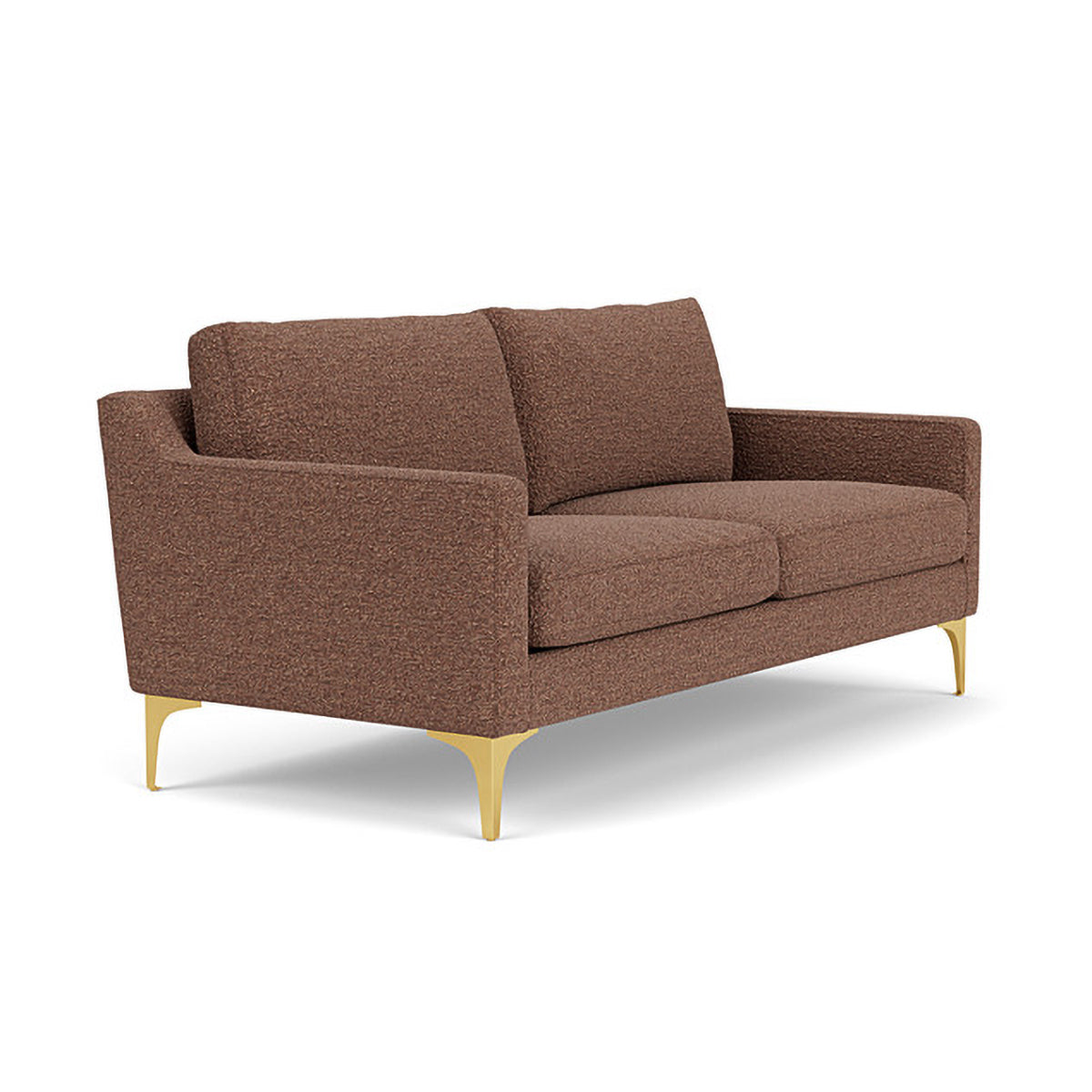 Astha Boucle 2 Seater Sofa - Modern Upholstered Loveseat for Small Spaces | Perfect for Apartments, Living Rooms & Cozy Home Decor