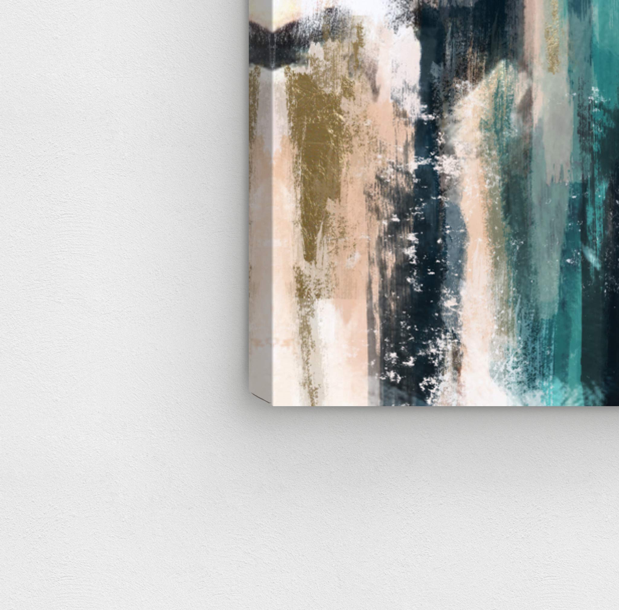 Abstract Wall Art Canvas Print 'Linear Movement' by Oliver Gal – 24
