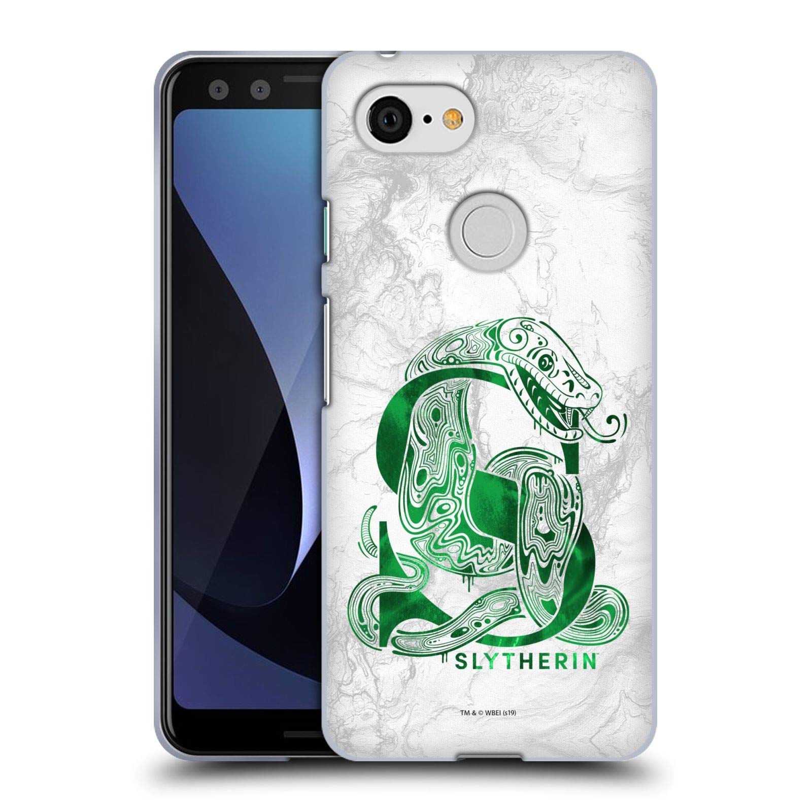 Harry Potter Slytherin Phone Case for Google Pixel 3 - Aguamenti Design for Magic Fans