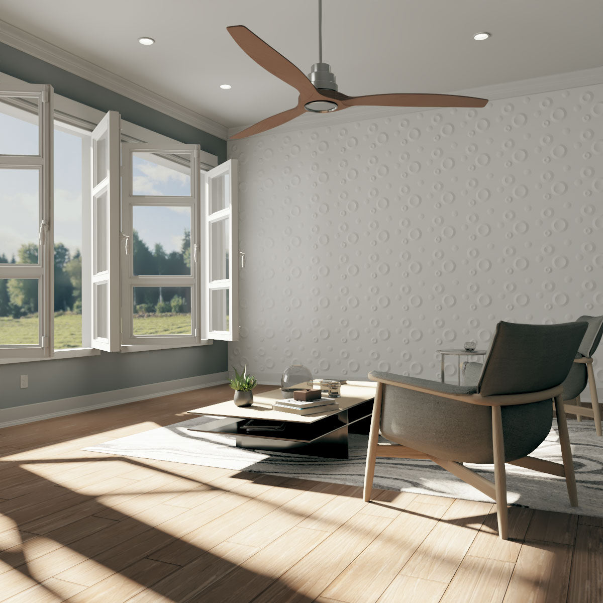 Cole Wall Panel - Modern 3D Decorative PVC Wall Panels for Home & Office - Easy Installation, Waterproof & Durable - Perfect for Living Room, Bedroom, and Commercial Spaces