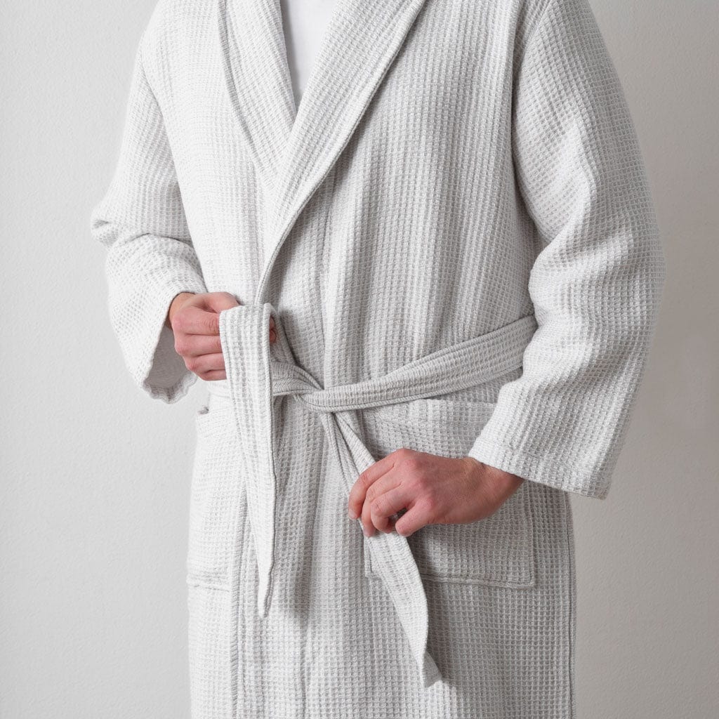 Premium Aegean Cotton Bath Robe for Women & Men - Soft Absorbent Luxury Spa Robe - Perfect for Home, Hotel & Beach Relaxation
