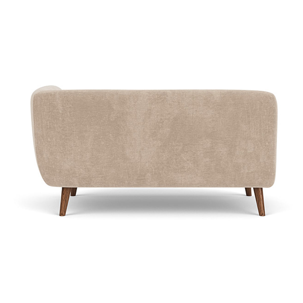 Alfred Fabric Right 2 Seater Modular Sofa - Modern Sectional Couch for Living Room, Lounge & Small Spaces | Comfortable & Stylish Home Furniture