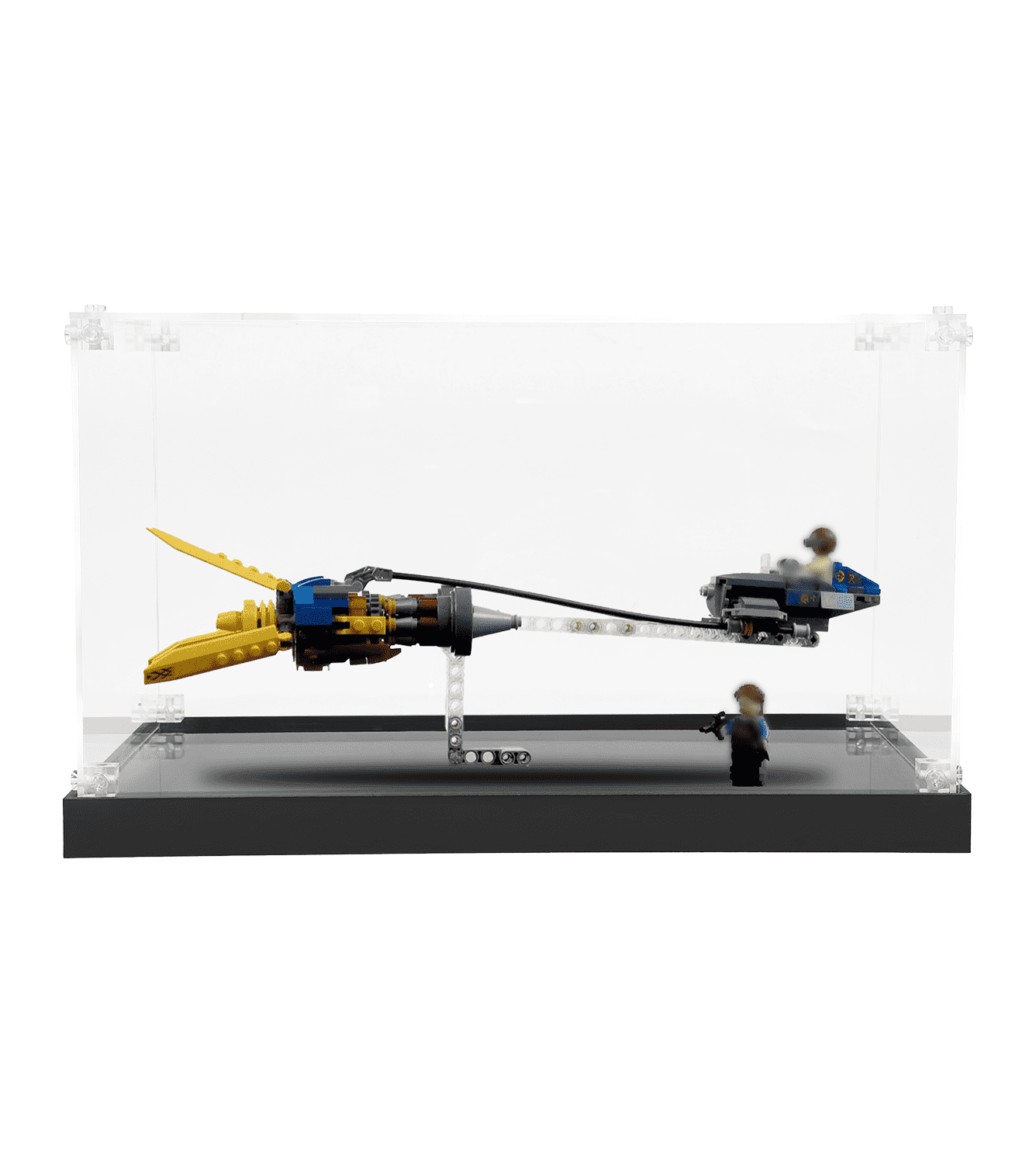 Lego Anakin's Podracer 75258 Display Case - 20th Anniversary Edition Collection Showcase for Star Wars Fans | Perfect for Home Decor, Office Display & Gift Giving