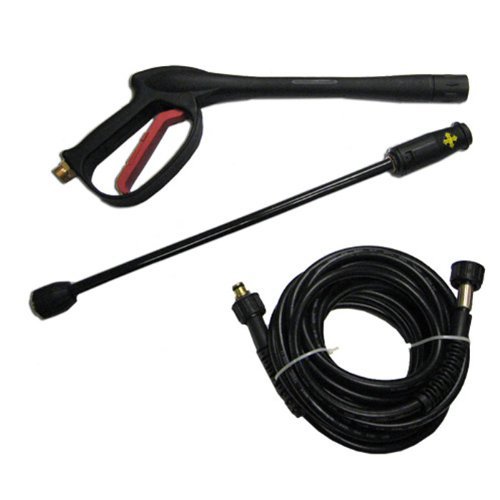 APACHE Hose & Belting 2600# High-Pressure Gun Kit with Hose & Adjustable Wand (Model 99023677) - Ideal for Industrial Cleaning, Car Washing, and Heavy-Duty Water Blasting