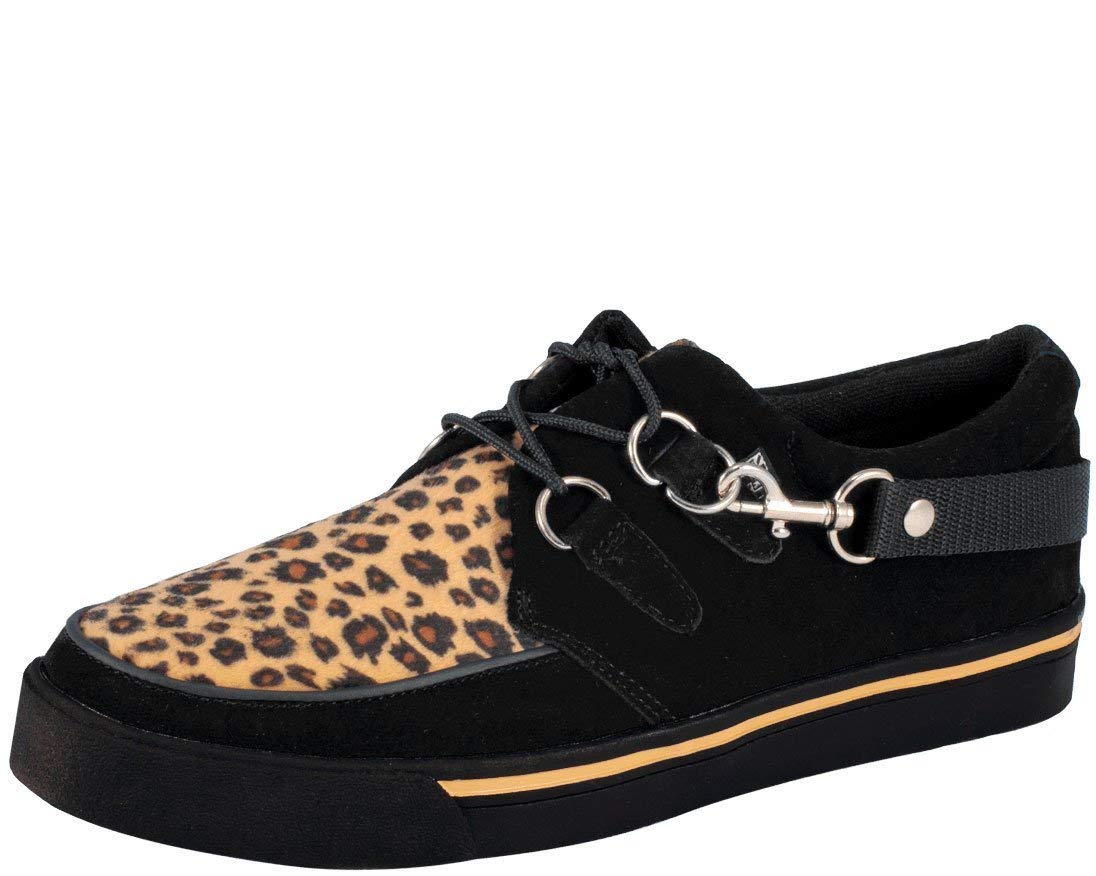 T.U.K. Shoes A6142 Unisex-Adult Leopard Print Sneakers - Comfortable Walking Shoes for Men & Women - Perfect for Casual Wear, Street Style & Everyday Fashion