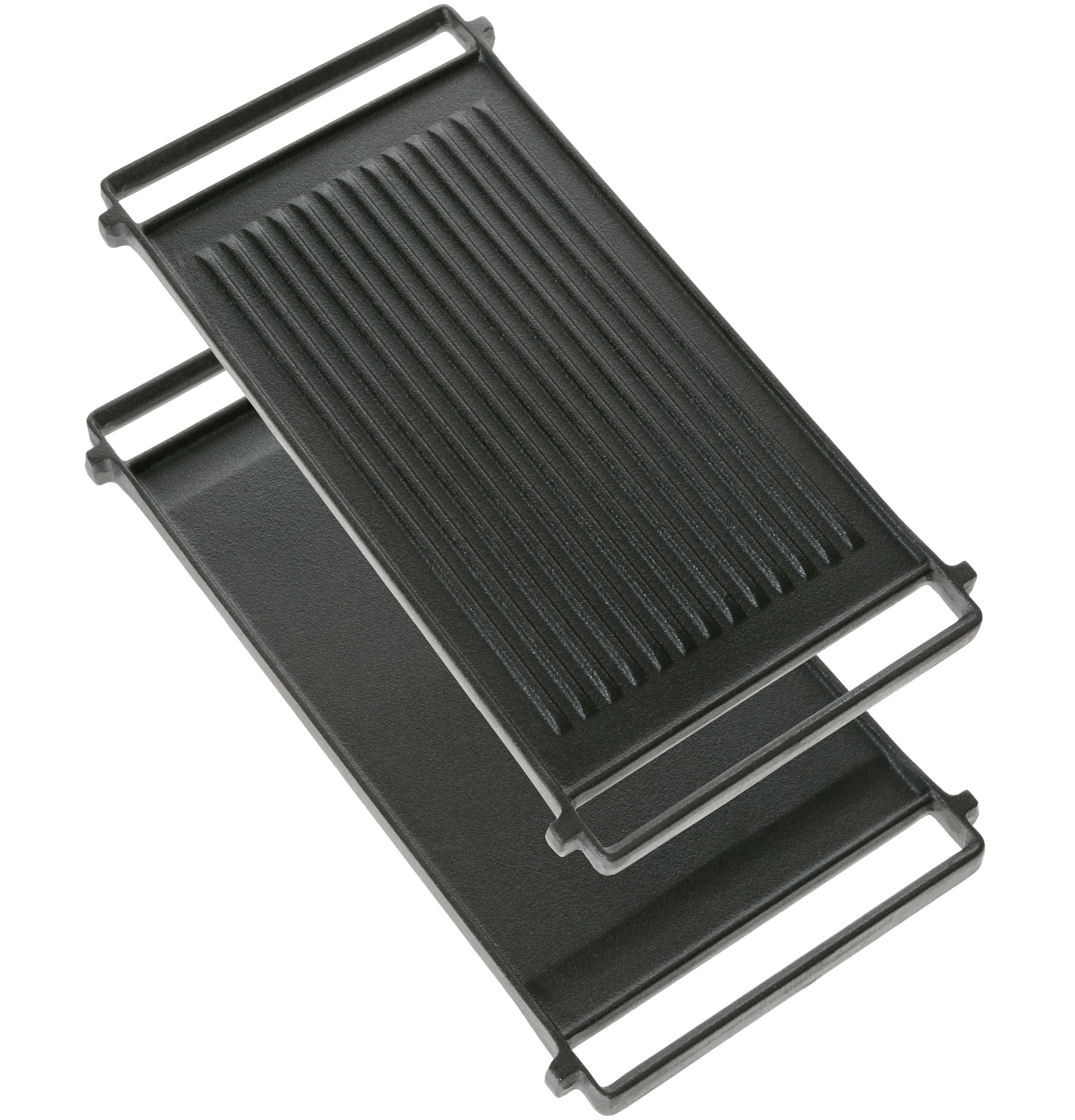 Reversible Cast Iron Griddle Grill Combo - WB31X24998 - Heavy Duty Cooking Pan for Stovetop, Grill & Camping - Perfect for Pancakes, Burgers & Outdoor BBQ