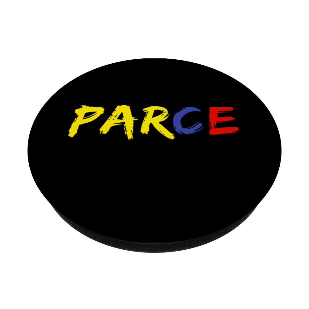 Parce Funny PopSockets - Colombian Slang Phone Grip with Swappable Top for Cell Phones & Tablets - Perfect for Travel, Daily Use & Showcasing Latin Culture