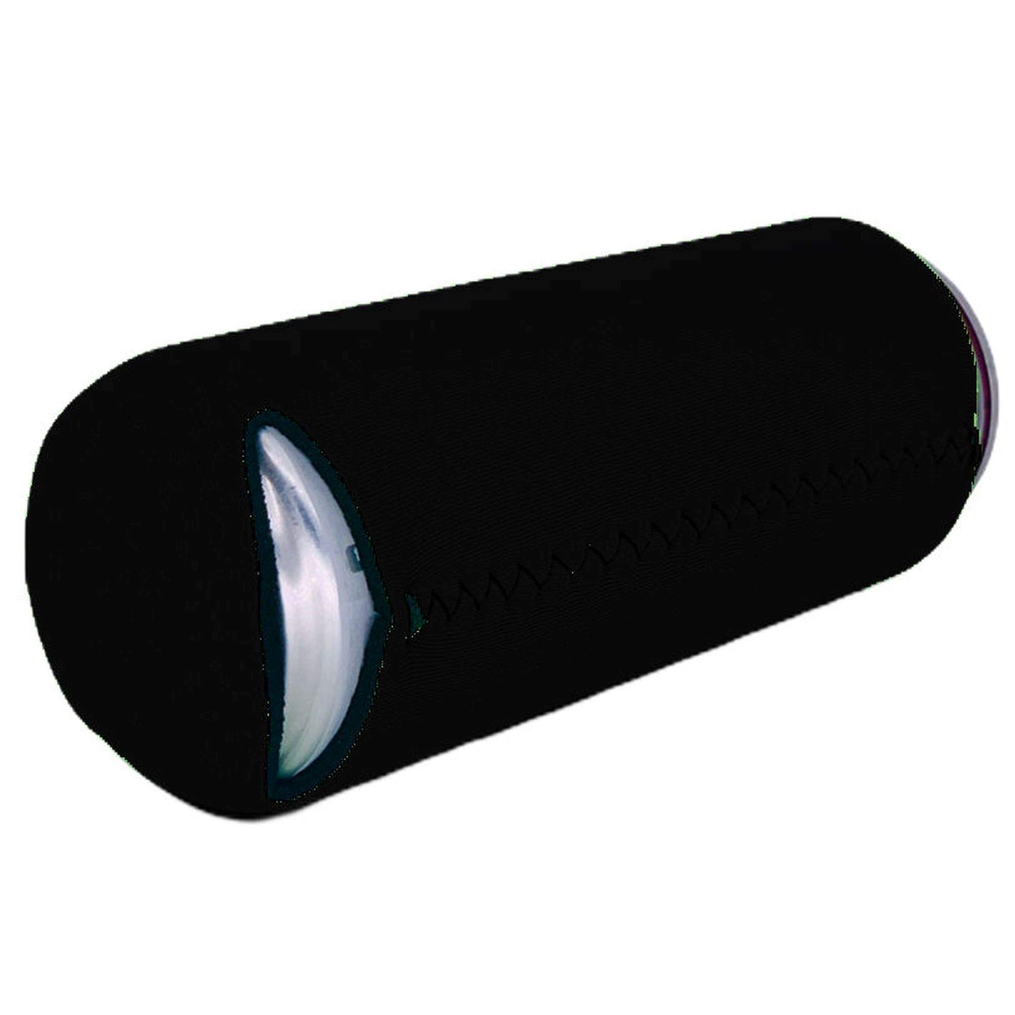 Slim Can Coolie Insulated Beer Can Holder - Black (1 Pack) - Perfect for Parties, BBQs, and Outdoor Events