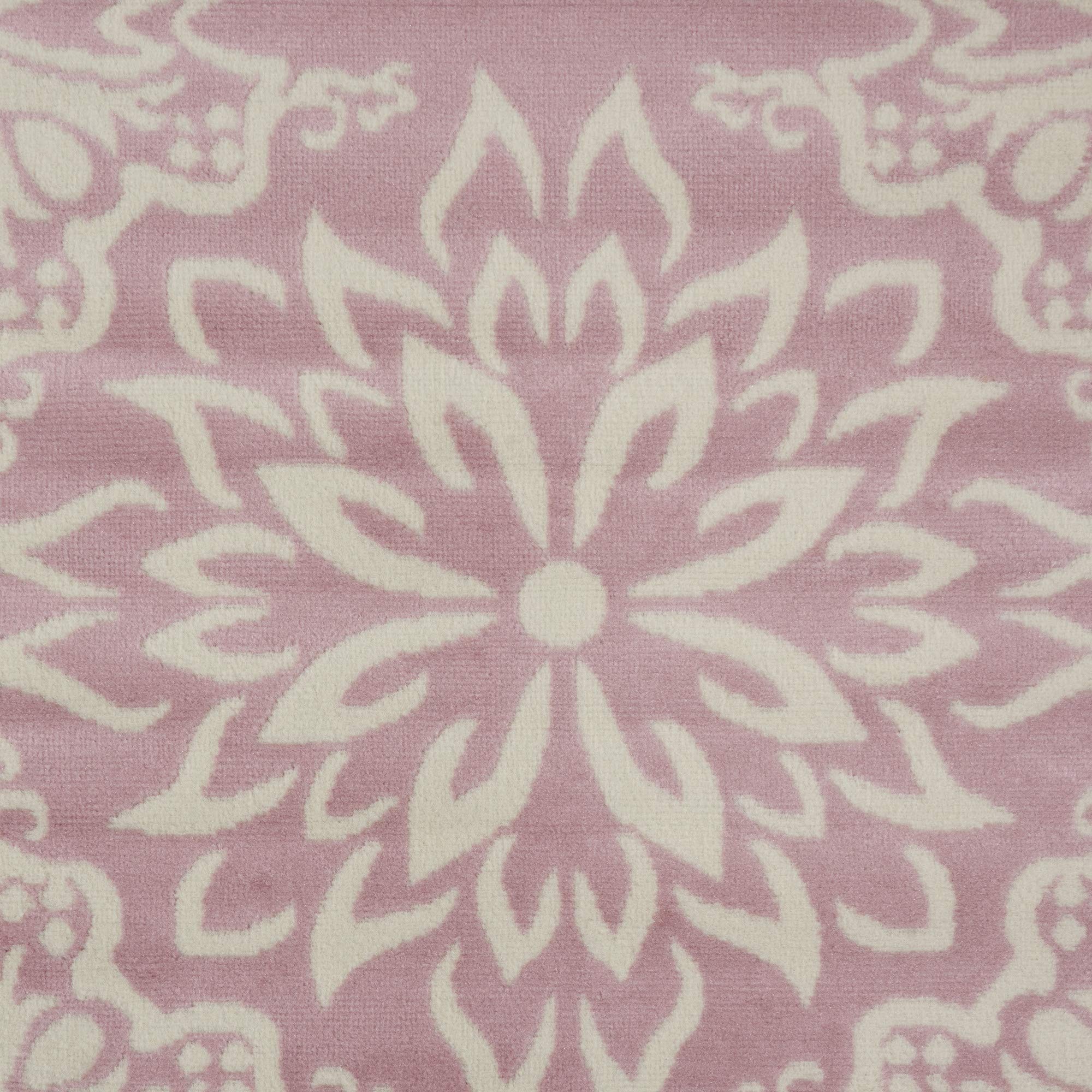 Nourison Jubilant Floral Ivory/Pink 8'6