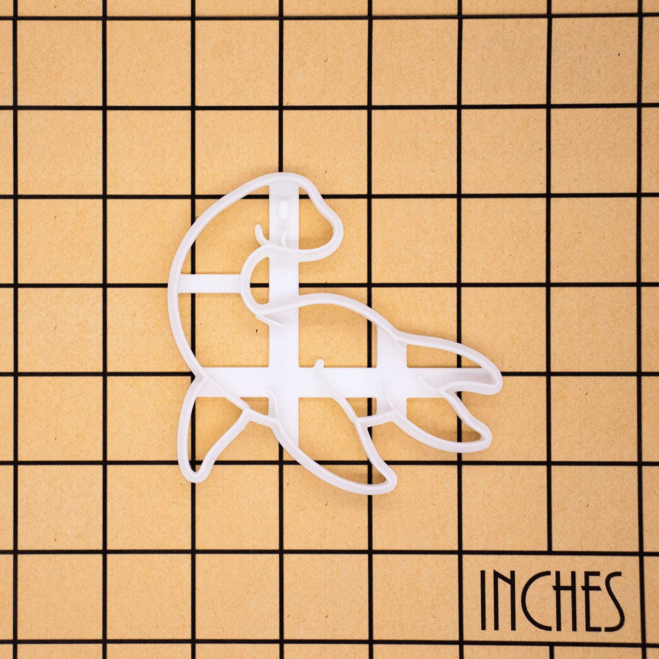 Nessie Cookie Cutter - 1 Piece Durable Stainless Steel Scottish Monster Shape for Baking, DIY Cookies, and Holiday Decor - Perfect for Halloween, Christmas, and Themed Parties