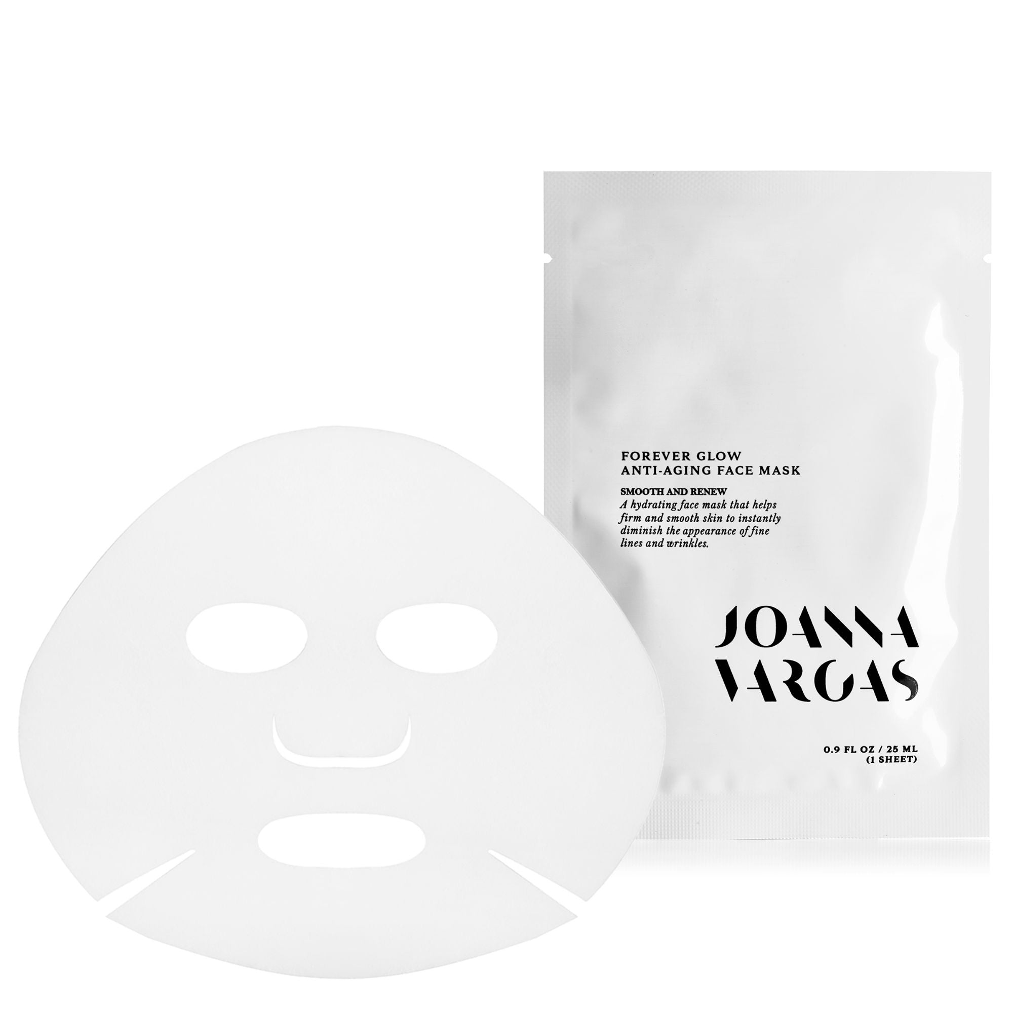 Forever Glow Anti-Aging Face Mask for Wrinkles & Fine Lines - Hydrating & Rejuvenating Skincare Treatment for Daily Use at Home or Spa