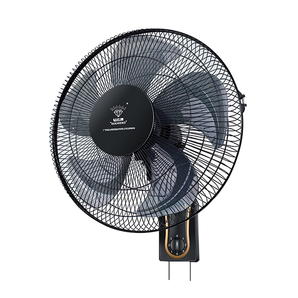 14/16/20 Inch Wall Mounted Fan - 3 Speed Quiet Oscillating Floor Fan for Home, Office & Bedroom - Energy Efficient Cooling Solution for Summer