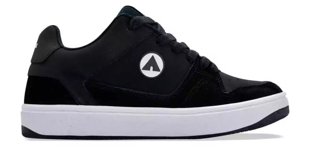 Air Walk H Brook Black Sneakers - Comfortable & Stylish Walking Shoes for Men & Women - Perfect for Running, Gym, Workout & Casual Wear
