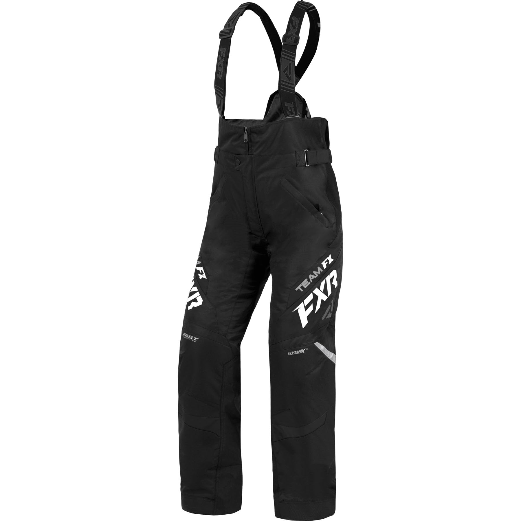 FXR Women's Team FX Snowmobile Pants 2025 - Black/White Size 16 | Waterproof Insulated Winter Snow Pants for Skiing, Snowboarding & Outdoor Activities