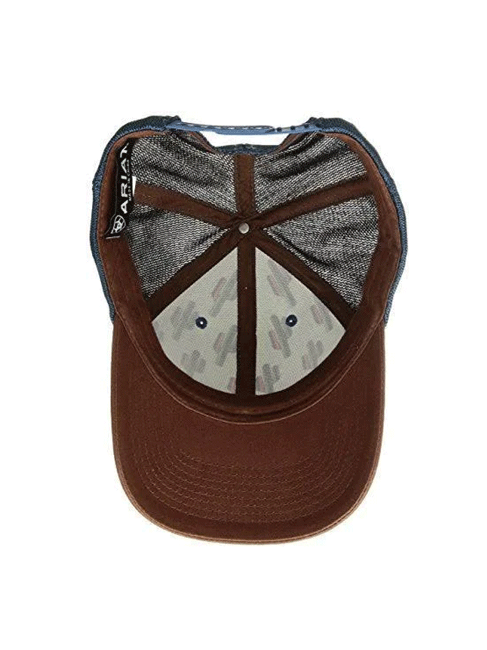 Ariat 1512605 Women's Cactus Print Baseball Cap - Stylish Multicolor Cowgirl Hat for Outdoor, Rodeo & Country Fashion