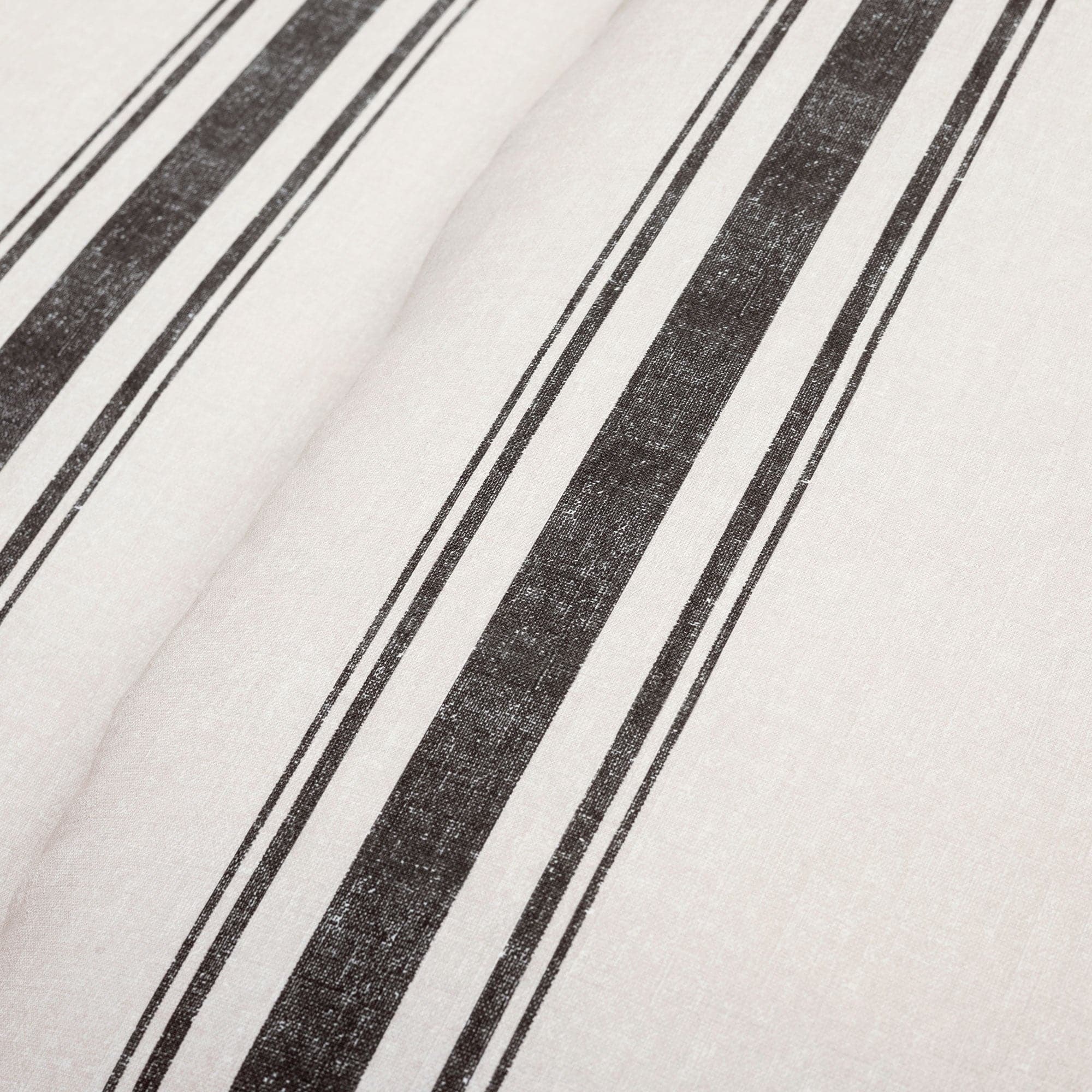 Farmhouse Stripe Reversible Comforter Set - Queen Size, Soft Breathable Cotton Bedding - Perfect for Cozy Bedroom Decor & Guest Room Styling